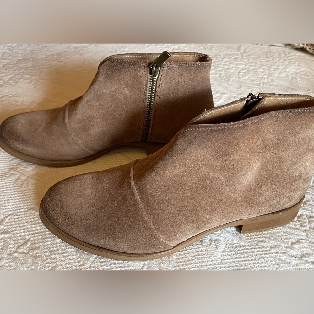 Cordani suede booties.  Made in Italy